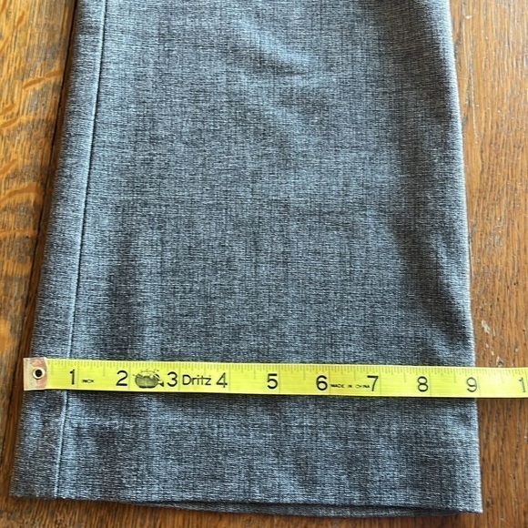 Kut From The Kloth Gray Pants Size 4 Side Pockets Straight Leg Zipper Closure - Picture 9 of 12